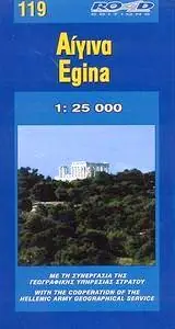 RE-119 Egina (Aegina) 1:25.000 Korting