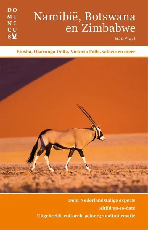 Hoge Kwaliteit Dominicus reisgids Namibie, Botswana, Zimbabwe