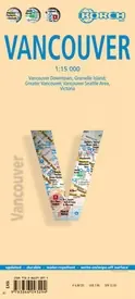 Vancouver Map 1:15.000 | stadsplattegrond Merkproduct