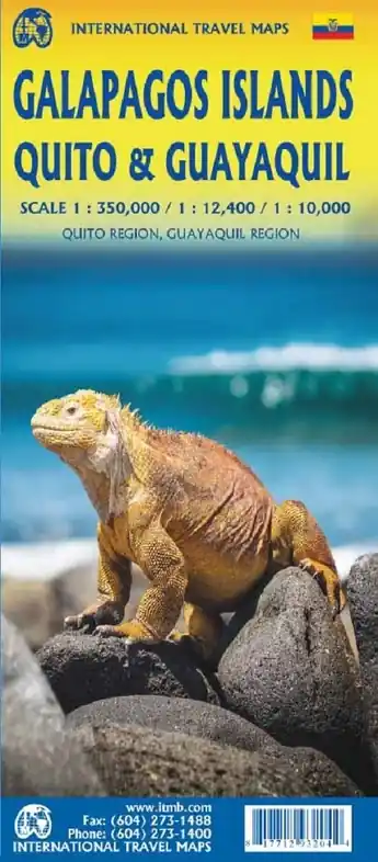 ITM Galapagos Eilanden / Quito / Guayaquil | landkaart, autokaart 1:350.000 (waterproof) Nu Kopen