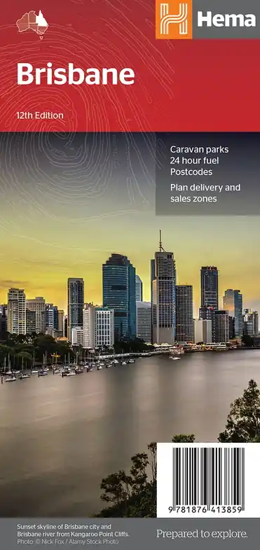Brisbane | stadsplattegrond Meest Verkocht