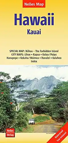 Exclusieve Aanbieding Hawaii 1: Kauai | wegenkaart - overzichtskaart