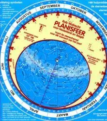 Koop Online Nederlandse planisfeer (sterrenkaart)