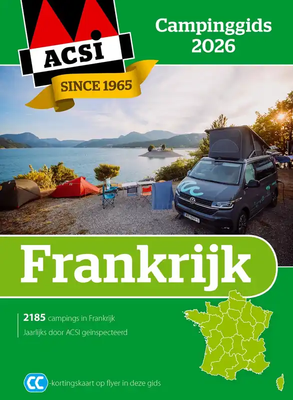 ACSI campinggids Frankrijk 2026 Populair
