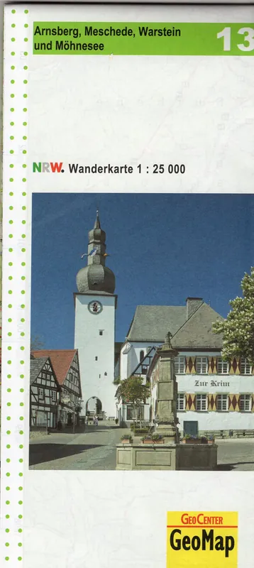 NRW-13 Arnsberg u. Umg. | wandelkaart 1:25.000 Lage Prijs