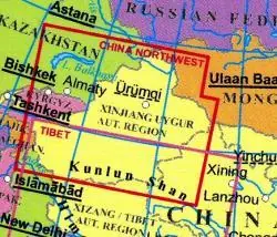 Op = Op China Northwest 1:2.000.000 (sheet 4)