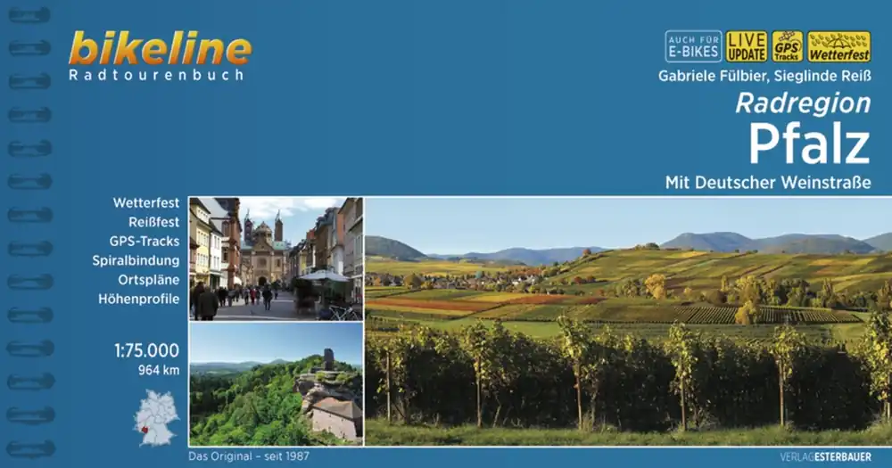Bikeline Pfalz, Radregion | fietsgids Favoriet