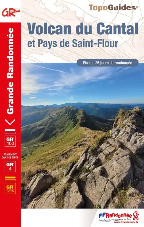 Beste Prijs TG-400 Volcan du Cantal: Pays St.Flour | wandelgids GR4