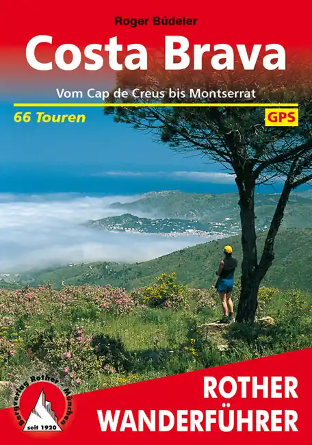 Beperkte Voorraad wandelgids Costa Brava Rother Wanderführer