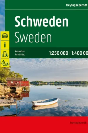 Zweden Autoatlas 1:250.000 / 1:400.000 Goedkoop