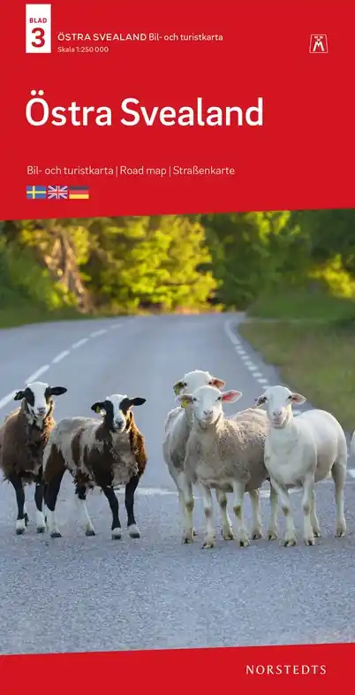 Gratis Verzending SE-3 Östra Svealand 1:250.000