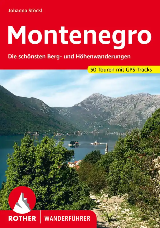 Laatste Versie wandelgids Montenegro Rother Wanderführer