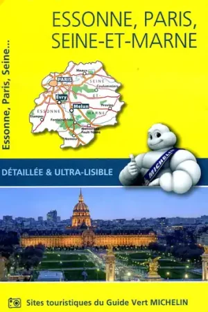 312 Essonne, Paris, Seine-et-Marne | Michelin wegenkaart 1:150.000 Weekendaanbieding