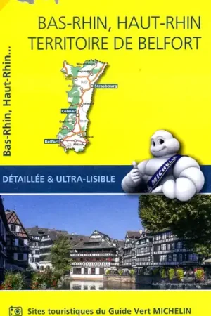 315 Bas-Rhin, Haut-Rhin, Territoire de Belfort | Michelin wegenkaart 1:150.000 Bestel Nu