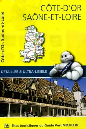 320 Côte-d Or, Saône-et-Loire | Michelin wegenkaart 1:150.000 Gereduceerde Prijs