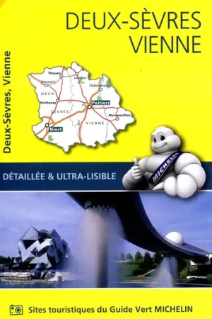 322 Deux-Sèvres, Vienne | Michelin wegenkaart 1:150.000 Nu Kopen