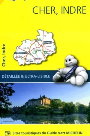 323 Cher, Indre | Michelin wegenkaart 1:150.000 Shop Nu