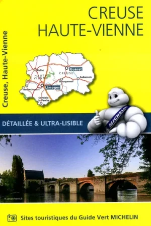 325 Creuse, Haute-Vienne | Michelin wegenkaart 1:150.000 Beste Prijs