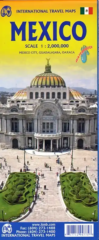 Shop Nu ITM Mexico | landkaart, autokaart 1:2.000.000
