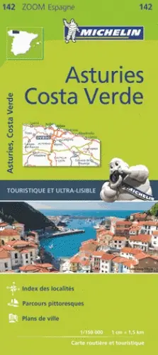 Korting 142 Asturias, Costa Verde - zoom 1:150.000