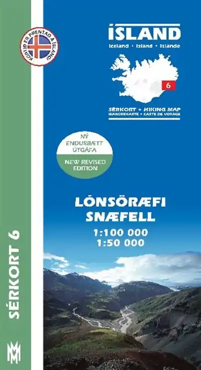 SK-06 Lónsöræfi – Snæfell 1:100.000 / 1:50.000 Exclusieve Aanbieding