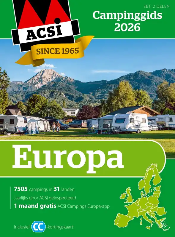 ACSI Campinggids Europa 2026 Beste Prijs