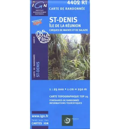 Laatste Versie 4402RT St-Denis / Cirques de Mafate & Salazie, Reunion | wandelkaart 1:25.000