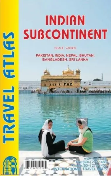 ITM Indian Subcontinent - wegenatlas * Gereduceerde Prijs