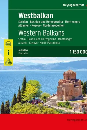 West-Balkan Wegenatlas 1:150.000 Nieuw