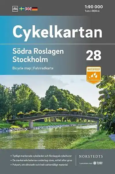 NC-28 Södra Roslagen / Stockholm 1:90.000 Goedkoop