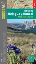 Veilige Betaling wandelkaart Valles de Belagua y Roncal - Macizo de Larra 1:25.000