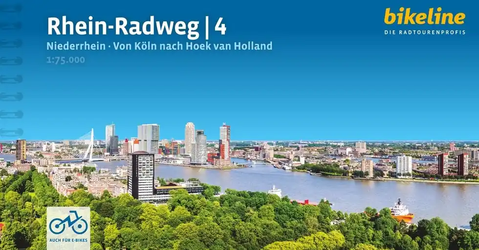 Bikeline Rhein-Radweg 4 | fietsgids Direct Beschikbaar