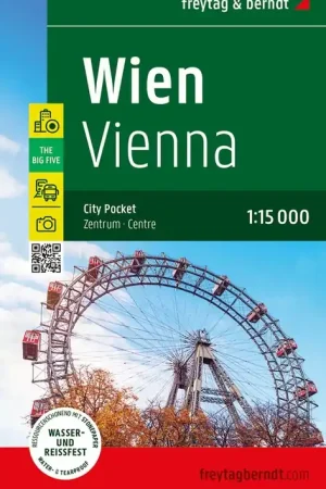 Wenen (Wien) 1:15.000 | stadsplattegrond Premium