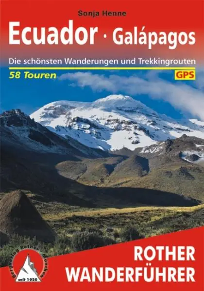 Premium wandelgids Ecuador – Galapagos Rother Wanderführer