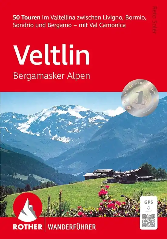 wandelgids Veltlin Rother Wanderführer Op = Op