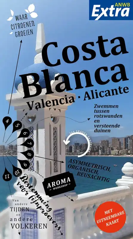 Favoriet ANWB Extra reisgids Costa Blanca