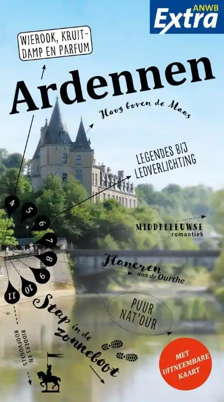 Merkproduct ANWB Extra reisgids Ardennen
