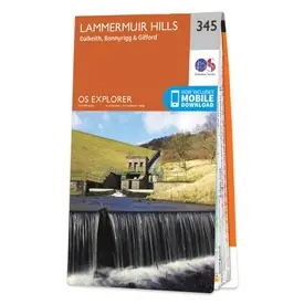 Hete Deal EXP-345 Lammermuir Hills | wandelkaart 1:25.000