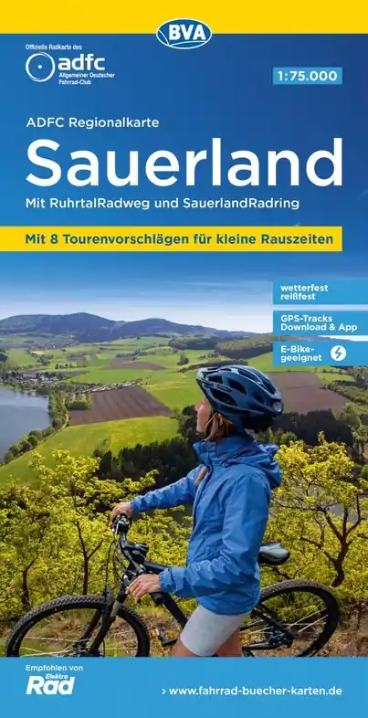 Sauerland fietskaart 1:75.000 Voordeelprijs