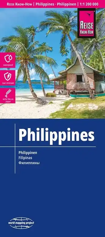 Filipijnen / Philippines landkaart, wegenkaart 1:1.200.000 Goedkoop
