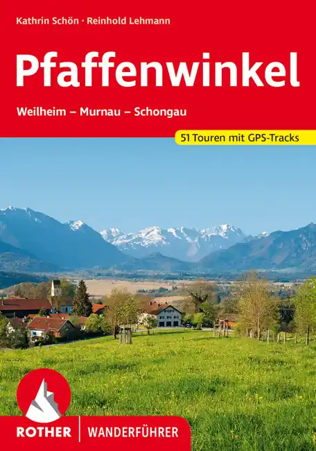 Hoge Kwaliteit wandelgids Pfaffenwinkel Rother Wanderführer