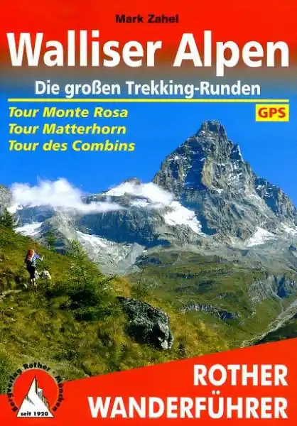 Lage Prijs wandelgids Walliser Alpen Rother Wanderführer