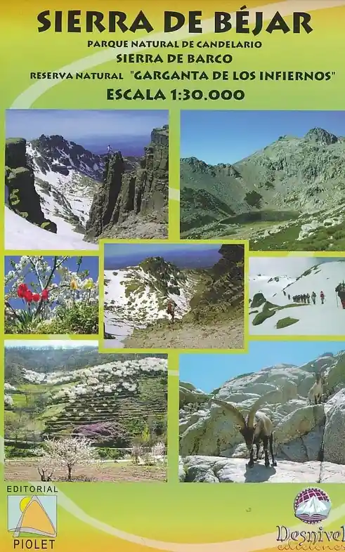 Hoge Kwaliteit Sierra de Béjar 1:30.000