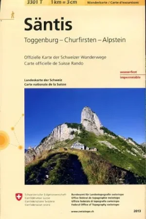 3301T Säntis | wandelkaart 1:33.333 Snelle Levering