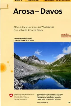 3309T  Arosa - Davos | wandelkaart 1:33.333 Uitverkoop