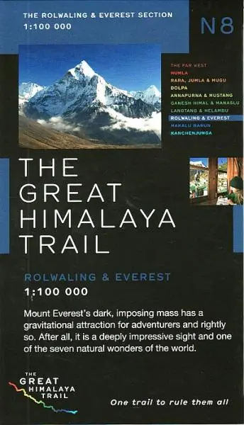 Bestseller N08 Great Himalayan Trail: Rolwaling & Everest *