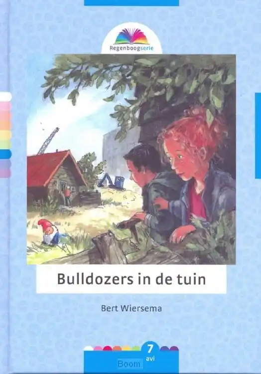 Bulldozers in de tuin Hoge Kwaliteit