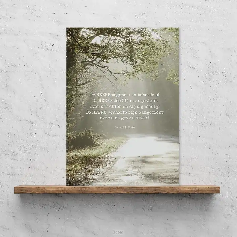 Uitverkoop Plexiglas zegenbede