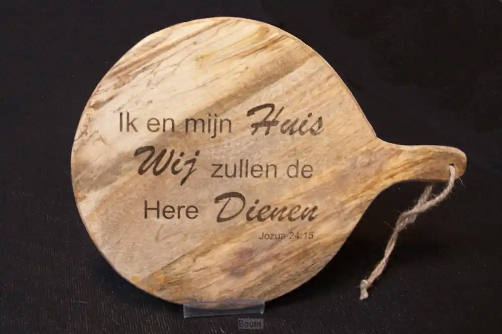 Favoriet Serveerplank ovaal Ik en mijn huis 40cm