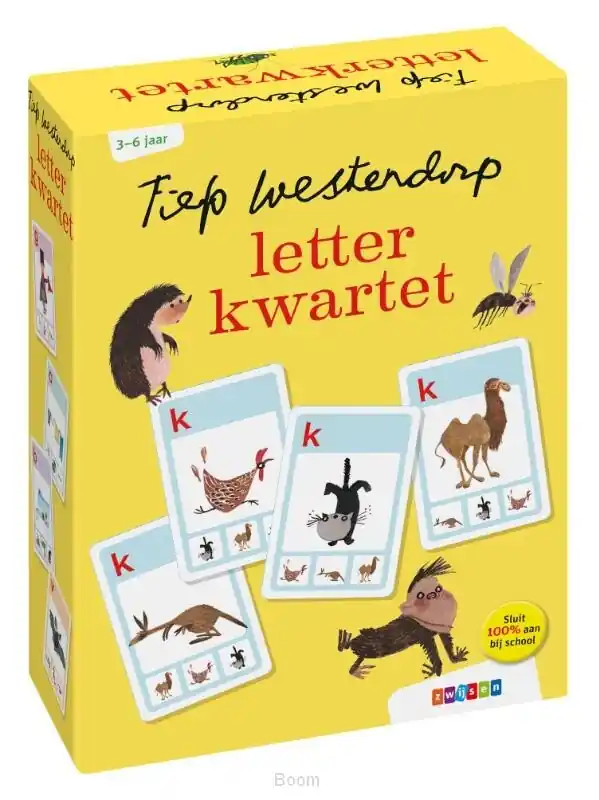 Fiep Westendorp letterkwartet Hoge Kwaliteit